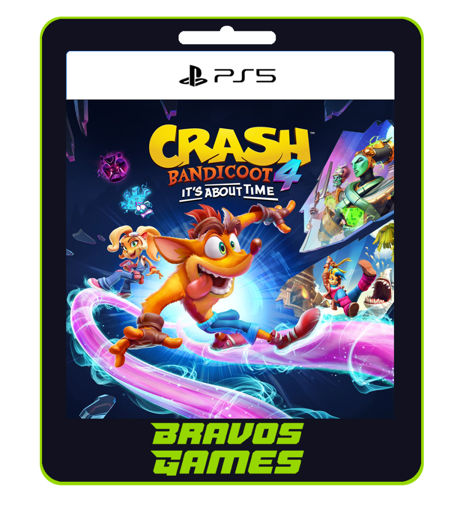 Crash Bandicoot 4: It’s About Time – Ps5 – Digital