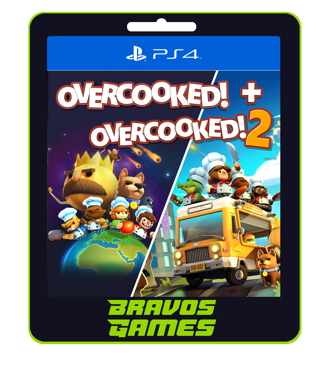 Overcooked + Overcooked 2 – Ps4 – Digital