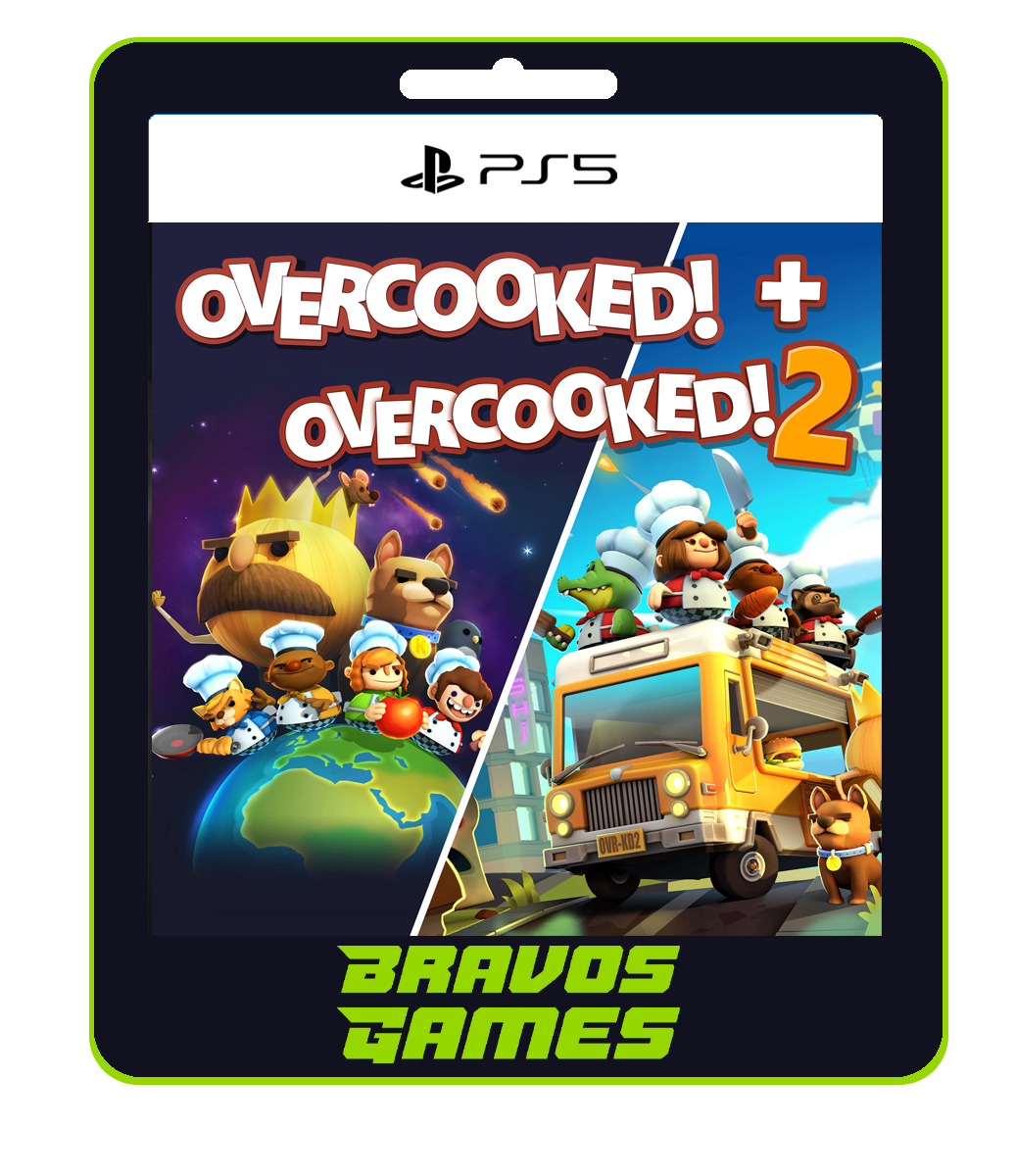 Overcooked + Overcooked 2 – Ps5 – Digital